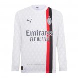 Camiseta AC Milan Segunda Manga Larga 2023-2024