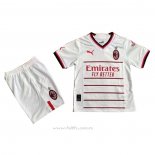 Camiseta AC Milan Segunda Nino 2022-2023
