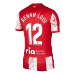 Camiseta Atletico Madrid Jugador Renan Lodi Primera 2021-2022