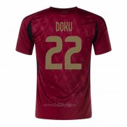 Camiseta Belgica Jugador Doku Primera 2024