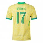 Camiseta Brasil Jugador Bruno G. Primera 2024