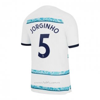 Camiseta Chelsea Jugador Jorginho Segunda 2022-2023