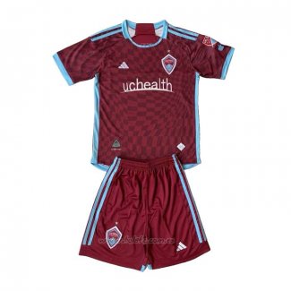 Camiseta Colorado Rapids Primera Nino 2024-2025