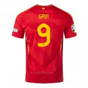 Camiseta Espana Jugador Gavi Primera 2024