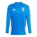 Camiseta Italia Primera Manga Larga 2024-2025