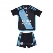 Camiseta Leicester City Segunda Nino 2023-2024