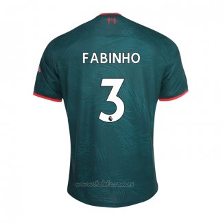 Camiseta Liverpool Jugador Fabinho Tercera 2022-2023