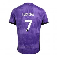 Camiseta Liverpool Jugador Luis Diaz Tercera 2023-2024