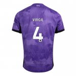 Camiseta Liverpool Jugador Virgil Tercera 2023-2024