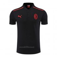 Camiseta Polo del AC Milan 2022-2023 Negro