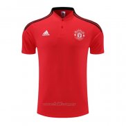 Camiseta Polo del Manchester United 2022-2023 Rojo