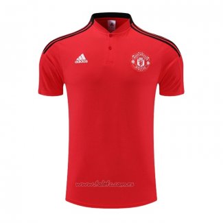 Camiseta Polo del Manchester United 2022-2023 Rojo