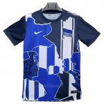 Camiseta Pre Partido del Hertha BSC 2024-2025 Azul