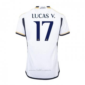 Camiseta Real Madrid Jugador Lucas V. Primera 2023-2024