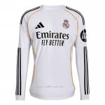 Camiseta Real Madrid Primera Manga Larga 2025-2026