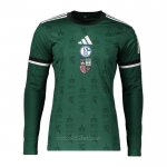 Camiseta Schalke 04 Aniversario Manga Larga 2025-2026