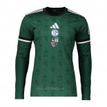 Camiseta Schalke 04 Aniversario Manga Larga 2025-2026