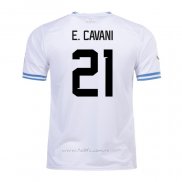 Camiseta Uruguay Jugador E.Cavani Segunda 2022