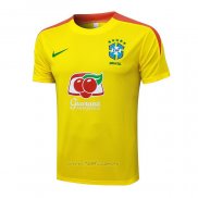 Camiseta de Entrenamiento Brasil 2025-2026 Amarillo