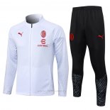 Chandal de Chaqueta del AC Milan 2023-2024 Blanco