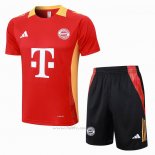 Chandal del Bayern Munich Manga Corta 2024-2025 Rojo - Pantalon Corto