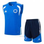 Chandal del Cruzeiro Sin Mangas 2025-2026 Azul