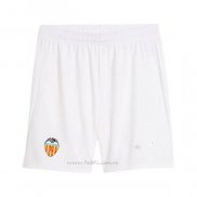 Pantalones Valencia Primera 2025-2026 Blanco