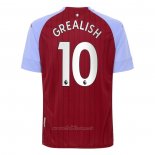 Camiseta Aston Villa Jugador Grealish Primera 2020-2021