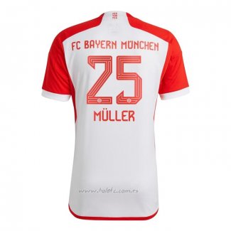 Camiseta Bayern Munich Jugador Muller Primera 2023-2024