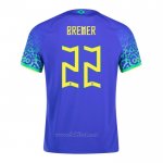 Camiseta Brasil Jugador Bremer Segunda 2022