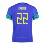 Camiseta Brasil Jugador Bremer Segunda 2022