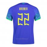 Camiseta Brasil Jugador Bremer Segunda 2022