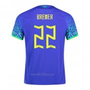 Camiseta Brasil Jugador Bremer Segunda 2022