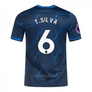 Camiseta Chelsea Jugador T.Silva Segunda 2023-2024