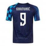Camiseta Croacia Jugador Kramaric Segunda 2022