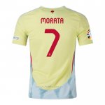 Camiseta Espana Jugador Morata Segunda 2024