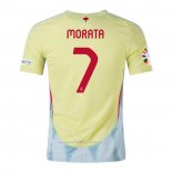 Camiseta Espana Jugador Morata Segunda 2024