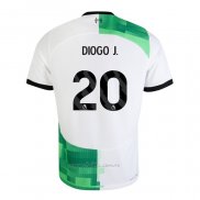 Camiseta Liverpool Jugador Diogo J. Segunda 2023-2024