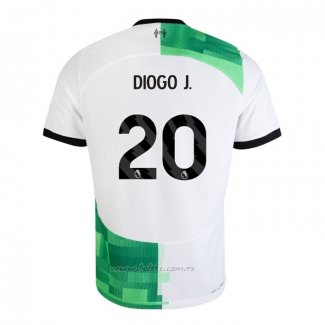 Camiseta Liverpool Jugador Diogo J. Segunda 2023-2024