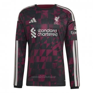 Camiseta Liverpool Tercera Manga Larga 2026-2027