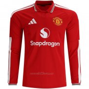 Camiseta Manchester United Primera Manga Larga 2026-2027