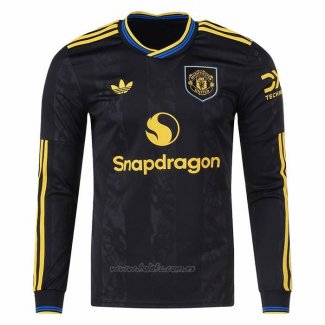 Camiseta Manchester United Tercera Manga Larga 2025-2026
