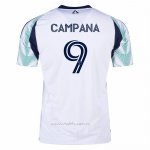 Camiseta New England Revolution Jugador Leonardo Campana Segunda 2025