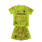 Camiseta Olympique Marsella Portero Nino 2025-2026 Amarillo