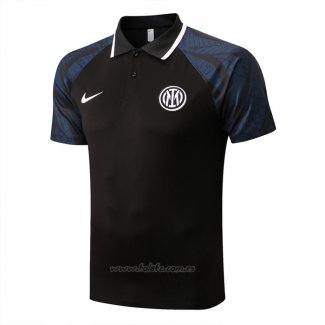 Camiseta Polo del Inter Milan 2022-2023 Negro