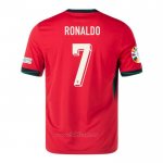 Camiseta Portugal Jugador Ronaldo Primera 2024