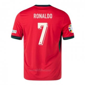 Camiseta Portugal Jugador Ronaldo Primera 2024