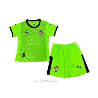 Camiseta Portugal Portero Primera Nino 2025