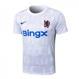 Camiseta de Entrenamiento Chelsea 2025-2026 Blanco