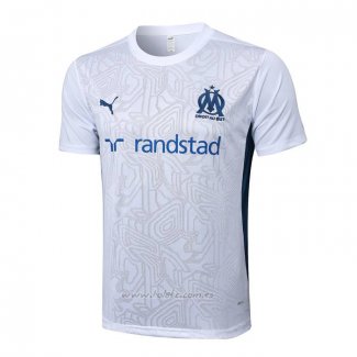 Camiseta de Entrenamiento Olympique Marsella 2024-2025 Blanco